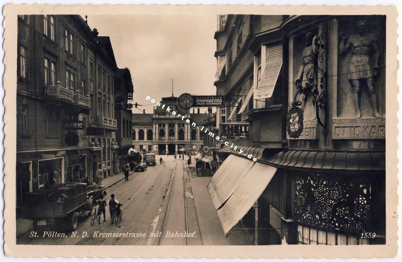 Bahnhof Sankt Pölten 1941